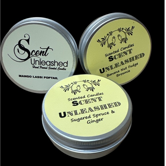 MANGO LASSI POPTAIL, BANANA NUT FUDGE BROWIE, SUGARED SPRUCE & GINGER - Picture 3 of 3